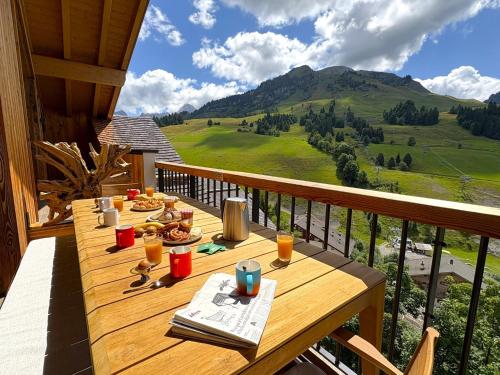 La Terrasse du Chinaillon 9p vue pistes plein sud - Location saisonnière - Le Grand-Bornand