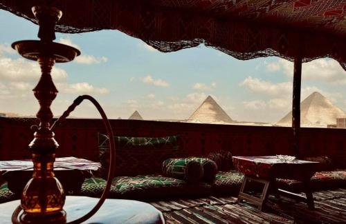 King Pharaohs GIZA pyramids VIEW - image 6