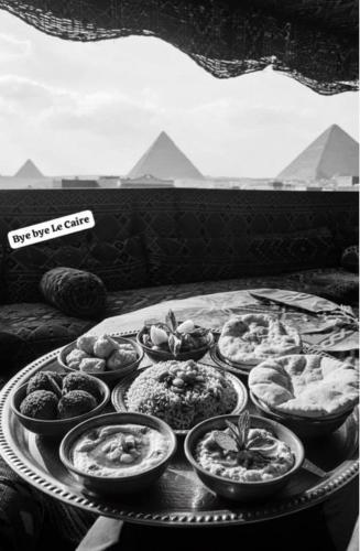 King Pharaohs GIZA pyramids VIEW - image 4