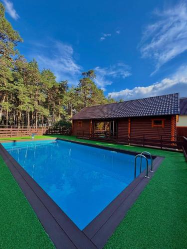 Peldbaseins, ProLes Burabay Eco Hotel in Borovoja