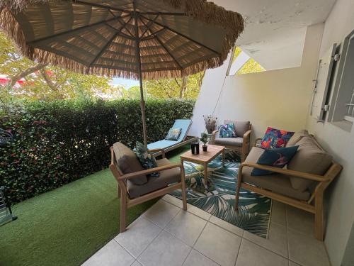 Oprema, TI TAHITI STUDIO-3MIN PLAGE-TERRASSE COSY-WIFI-PARKING - CoHôteConciergerie La Grande Motte (TI TAHITI STUDIO-3MIN PLAGE-TERRASSE COSY-WIFI-PARKING - TOP PROS SERVICESConciergerie La Grande Mot) in Le Couchant