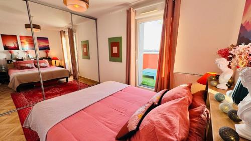 Chic apartment with panoramic view, Caen (fotografie 3)