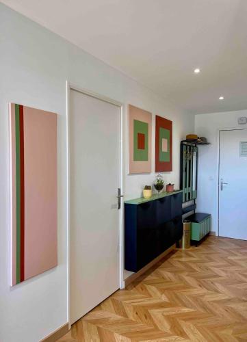 Chic apartment with panoramic view, Caen (fotografie 6)