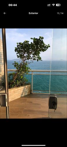 Flat frente Mar 64 in Vila Luiza