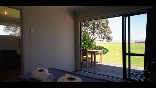 Uitzicht, Comfort Inn Sunset Thames in Thames gebied