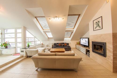Mansard Apartment Antonovicha 4 In Ukraine Mansard Apartment Antonovicha 4