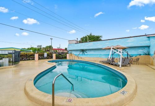 Kilátás, Super 8 by Wyndham Lantana West Palm Beach in Lantana (FL)