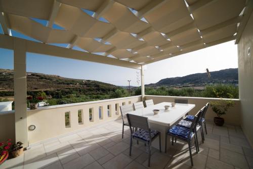 balkon/terras, Villa Elia in Ios