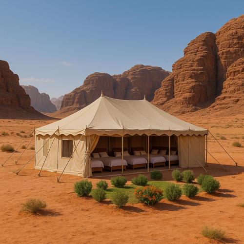 Vista Exterior, Super Delxue Tent in Al Azraq Ash ShamaLi