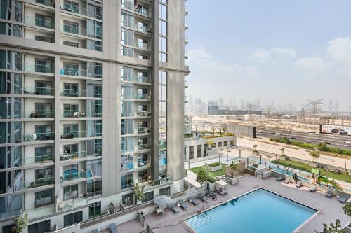 Swimming pool, STAY BY LATINEM Luxury 1BR Holiday Home CVR B 602 near Downtown in Nad Al Sheba