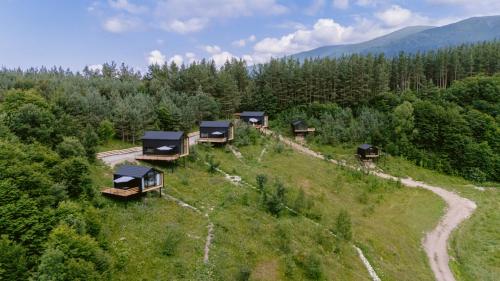 A szálláshely kívülről, BlackWood Resort in Lermontov