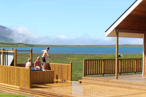 Garden, Brunastaðir Holiday Home in Siglufjordur