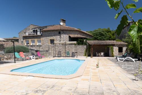 外部景觀, Chez Mémé De La Maréchale (Chez Meme De La Marechale) in 奧爾尼亞克拉旺