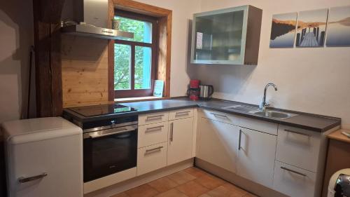 köök, Gemütliches 1-Zimmer-Appartment mit Balkon (Gemutliches 1-Zimmer-Appartment mit Balkon) in Markkleeberg