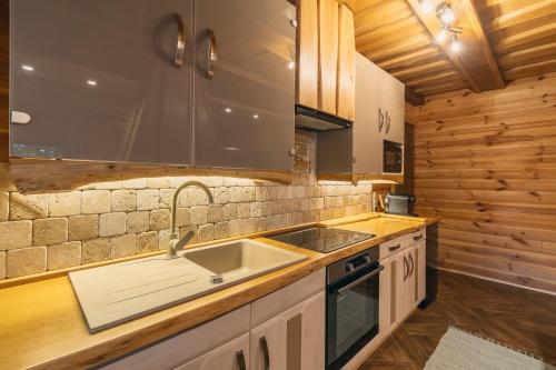 keuken, Gerecse Glamping in Dunaszentmiklos