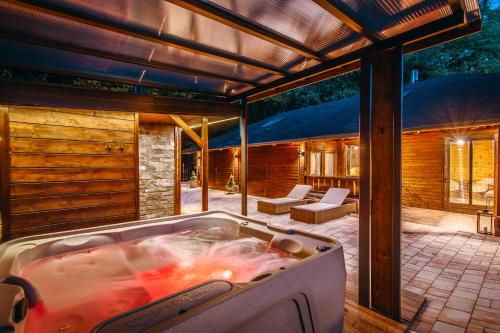 bubbelbad, Gerecse Glamping in Dunaszentmiklos