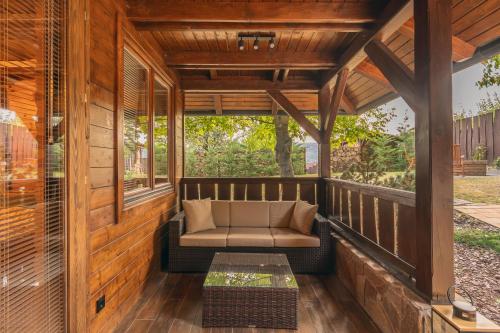 balkon/terras, Gerecse Glamping in Dunaszentmiklos