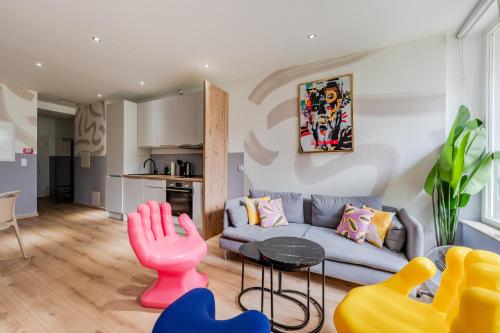 Artsy Apartment in Central Berlin - Self check in, Berlino (foto 10)