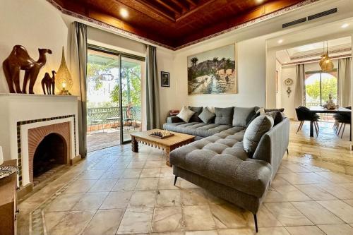 Luxury penthouse in Palmeraie with hot tub