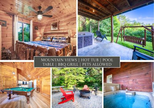 Sevierville Family Cabin W Hot Tub, Game & Views