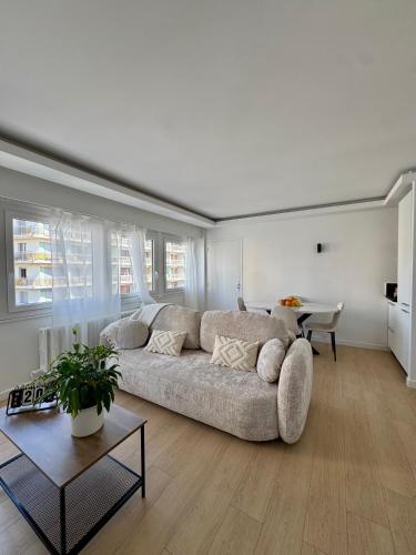 Le Rivage - Grand appartement 3 chambres avec vue sur le Lac Léman, centre ville de Thonon - Location saisonnière - Thonon-les-Bains