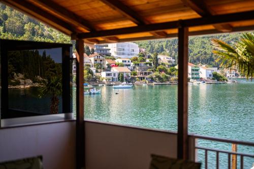 陽台/露台, Apartments Galeb in 布拉採