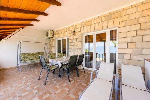 陽台/露台, Apartments Galeb in 布拉採