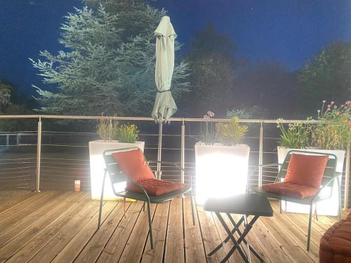 Maison Coucou gite 2,4 pers in Нантуа