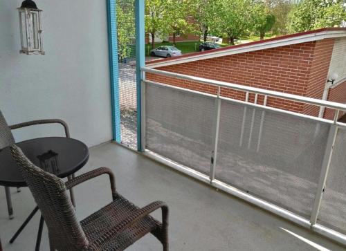 Balcony/terrace, Spacious Apartment for 4 with Sauna in Mäntsälä