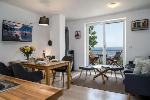 Sassnitz - Kamin, Meerblick, Sauna, Fitness - FeWo Hafenliebe in Sassnitz, Deutschland