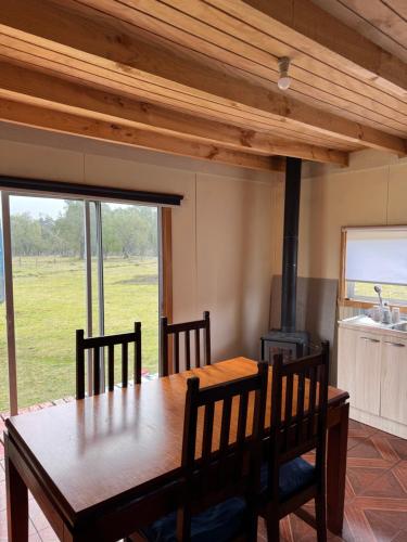 Létesítmények, Cabaña rivera del Captrén (Cabana rivera del Captren) in Curacautin