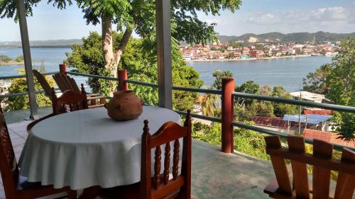 Terraza/balcón, Zapote Tree Inn in Flores