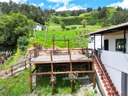 Viesnīcas āriene, Hotel Mahoma in El Cocuy