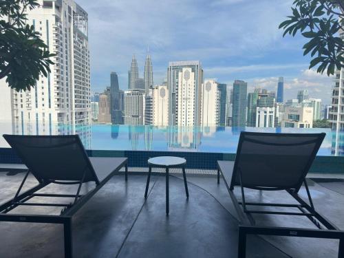 Luxury studio 2607B for couple Majestic Residence KLCC, Kuala Lumpur