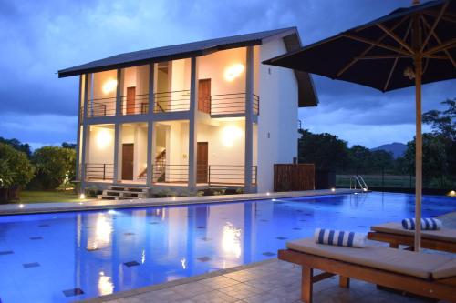 Exterior view, Hotel Sigiriyaaya - Jetwing Select in Sigiriya