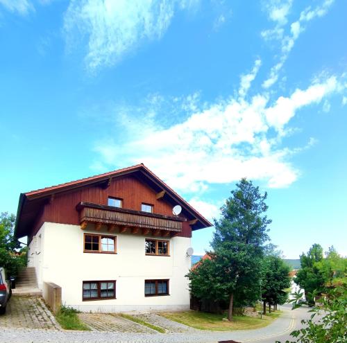 A szálláshely kívülről, Ferienwohnung zur alten Schmiede in Arrach