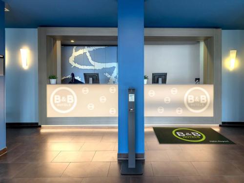 大堂, B&B HOTEL Frankfurt-Hahn Airport in 勞曾豪森