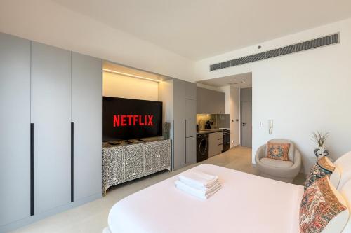 Stylish Studio 10 Mins from Dubai Mall Meydan Area, Dubai (Foto 8)
