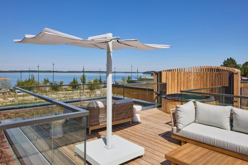 Erkély/terasz, Le Rêve - Hôtel Luxe (Le Reve - Hotel Luxe) in Mesnil Saint Pere