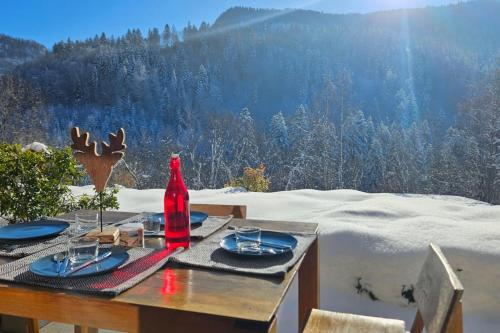 3 apartment with terrace in the village