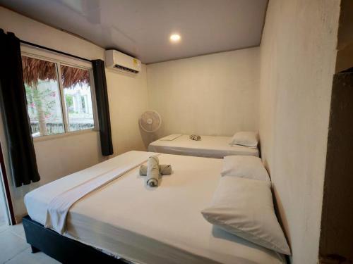 1 double bed