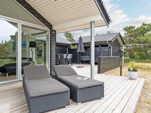 Erkély/terasz, Holiday Home Fenno - 900m from the sea by Interhome in Vejers Strand