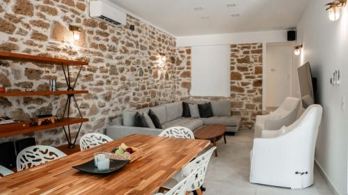 Iekārtas, Bluevera sandy beachfront villa-Aidipsos bay in Gialtra