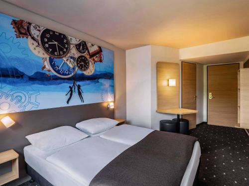 1 double bed