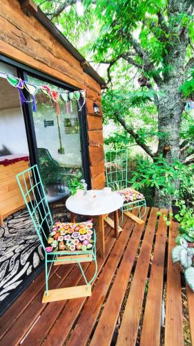 Cabin in the woods for travelers in Los Lagos