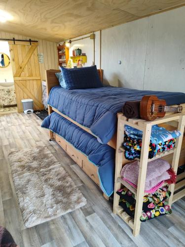 Cabin in the woods for travelers in Los Lagos