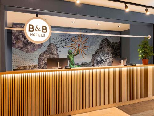 大堂, B&B HOTEL Idar-Oberstein in 伊達爾-奧伯施泰因