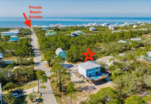 Private Beach-Private Pool-Easy walk to the Beach