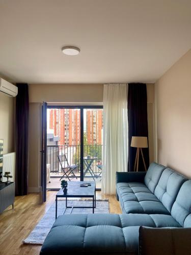 Skopje City Center 1BR Apt - Free Parking & Wi-Fi, Skopje