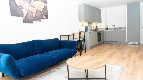 Luxe Apartment in M1 with Pool, Gym & Spa, Manchester (Foto 7)